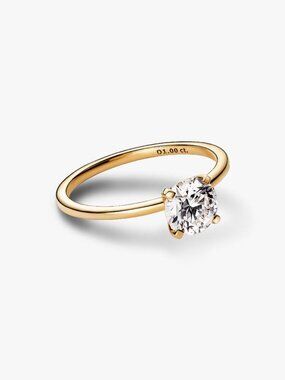 Pandora Era 14k Gold Lab-grown Diamond Ring